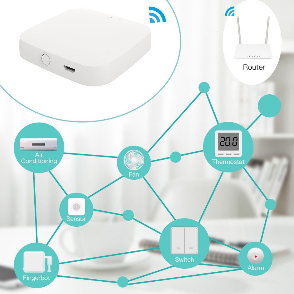 Tuya BT Intelligent Gateways Home Linkage Equipment Automation Scene System Smartphone Remote APP Control for Alexa Google Home Voice Control Tuya BT Intelligent Gateways Home Linkage Equipment Automation Scene System Smartphone Remote APP Control for Alexa Google Home Voice Control